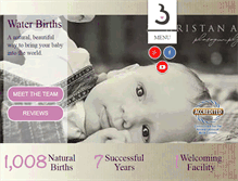 Tablet Screenshot of naturalbeginningsnc.com
